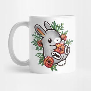 Floral cute bunny Mug